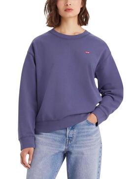 Sudadera Levis Standard Morado para Mujer