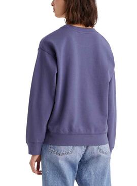 Sudadera Levis Standard Morado para Mujer