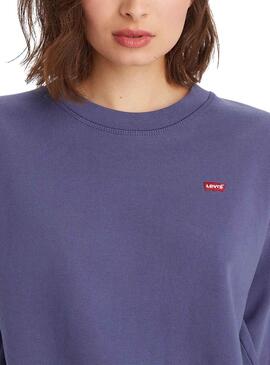 Sudadera Levis Standard Morado para Mujer