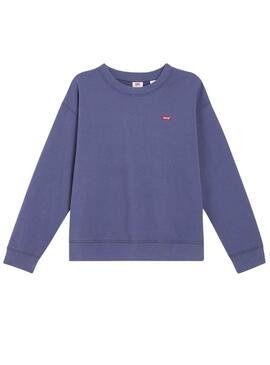 Sudadera Levis Standard Morado para Mujer