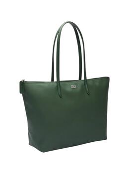 Bolso Lacoste Shopping Bag Verde para Mujer