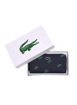 Cartera Lacoste Zip Wallet Marino para Mujer