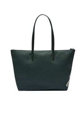 Bolso Lacoste Shopping Bag Firma Verde Mujer