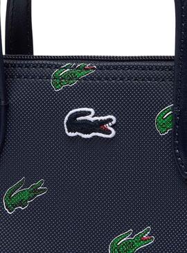 Bolso Lacoste Shopping Cross Marino para Mujer