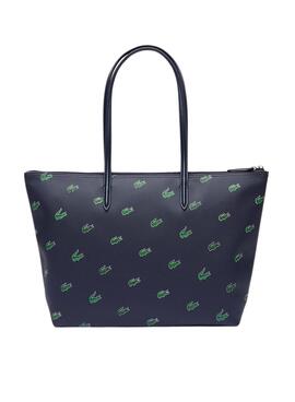 Bolso Lacoste Shopping Bag Azul Marino para Mujer