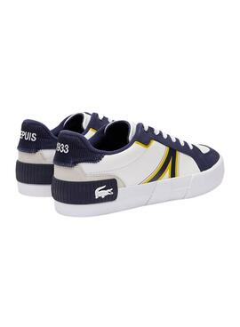 Zapatillas Lacoste L004 223 Blanco Azul Hombre