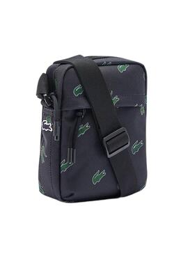 Bolso Lacoste Vertical Camera Bag Marino Mujer