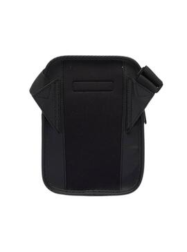 Cartera Vertical Lacoste Crossover Negro Hombre