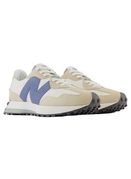 Zapatillas New Balance WS327 Beige Azul Hombre
