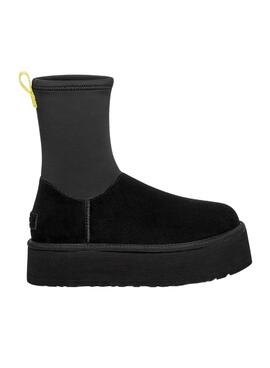 Botines UGG Classic Dipper Negro para Mujer