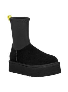 Botines UGG Classic Dipper Negro para Mujer