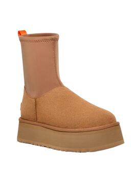 Botines UGG Classic Dipper Marrón para Mujer