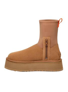 Botines UGG Classic Dipper Marrón para Mujer
