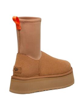 Botines UGG Classic Dipper Marrón para Mujer