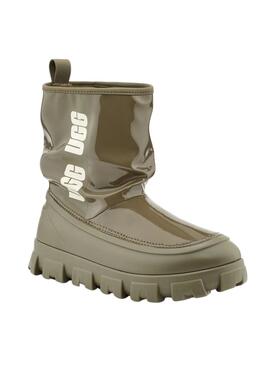 Botas UGG Classic Brellah Mini Verde para Mujer