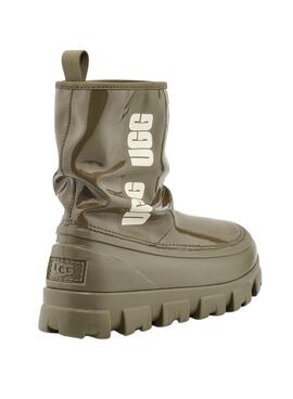 Botas UGG Classic Brellah Mini Verde para Mujer