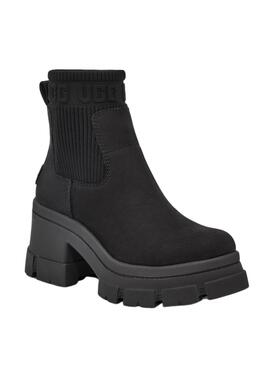 Botines UGG Brooklyn Chelsea Negro para Mujer