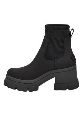Botines UGG Brooklyn Chelsea Negro para Mujer