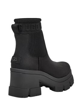 Botines UGG Brooklyn Chelsea Negro para Mujer