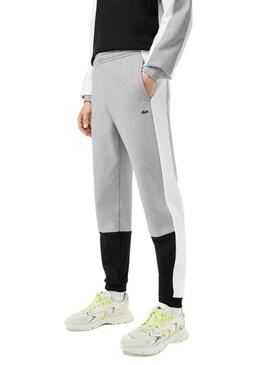 Pantalón Lacoste Deporte Jogger Gris para Hombre