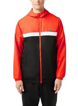 Chándal Lacoste Tennis Color Block Naranja Hombre