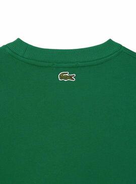 Sudadera Lacoste Loose Fit Verde para Hombre Mujer