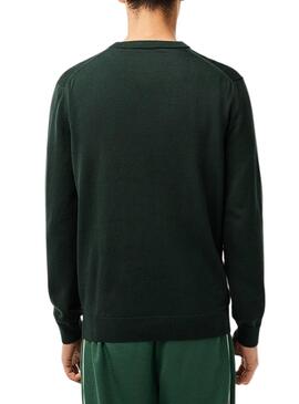 Jersey Lacoste Tricot Verde para Hombre
