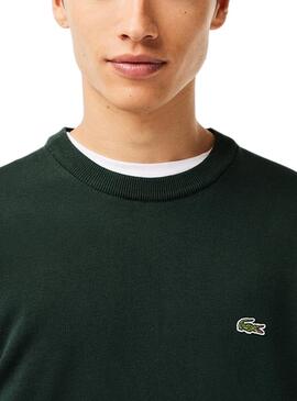 Jersey Lacoste Tricot Verde para Hombre