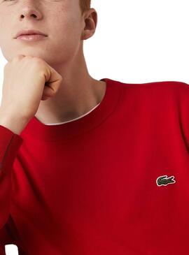 Jersey Lacoste Tricot Rojo para Hombre