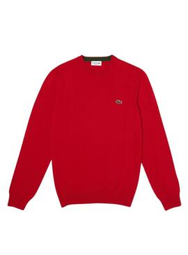 Jersey Lacoste Tricot Rojo para Hombre