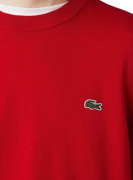 Jersey Lacoste Tricot Rojo para Hombre