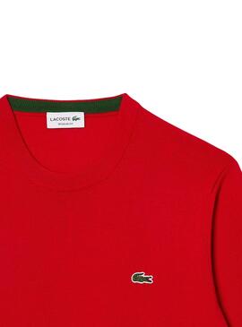 Jersey Lacoste Tricot Rojo para Hombre