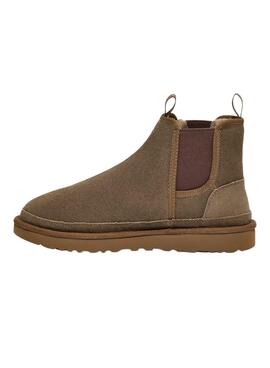 Botines UGG Neumel Chelsea Marrón para Hombre