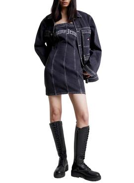 Botas Tommy Jeans Urban Long Negro para Mujer