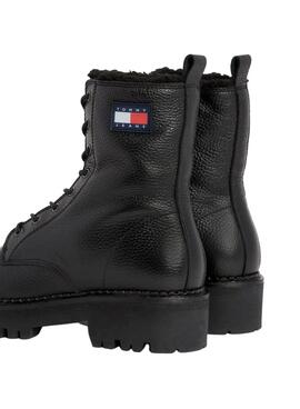 Botines Tommy Jeans Urban Boot Negro para Mujer