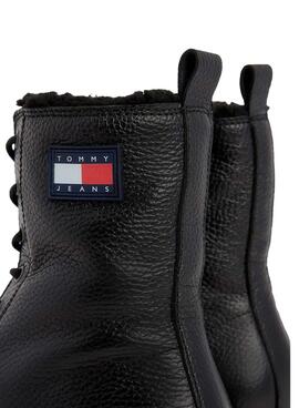 Botines Tommy Jeans Urban Boot Negro para Mujer