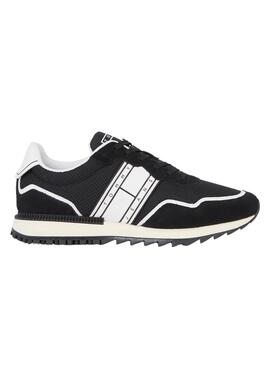 Zapatillas Tommy Jeans Runner Mix Negro Hombre