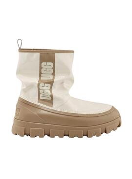 Botas UGG Classic Brellah Mini Beige Para Mujer