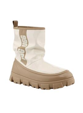 Botas UGG Classic Brellah Mini Beige Para Mujer