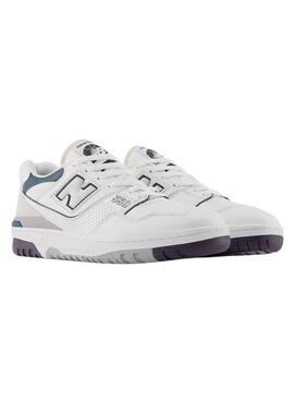 Zapatillas New Balance BB550 Blanco Verde Mujer