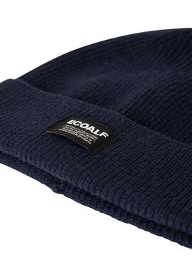 Gorro Ecoalf Wool Beanie Marino Para Mujer Hombre