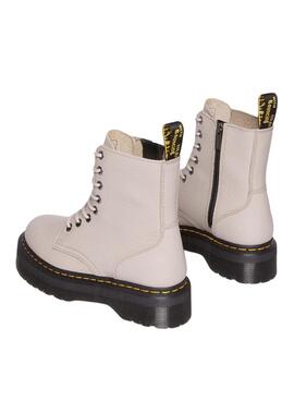 Botas Dr Martens Jadon III Vintage Beige Mujer