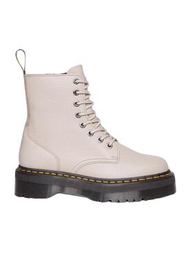 Botas Dr Martens Jadon III Vintage Beige Mujer