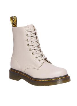 Botas Dr Martens 1460 Pascal Vintage Beige Mujer