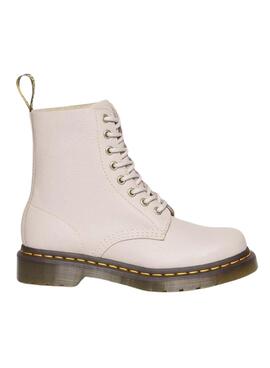 Botas Dr Martens 1460 Pascal Vintage Beige Mujer