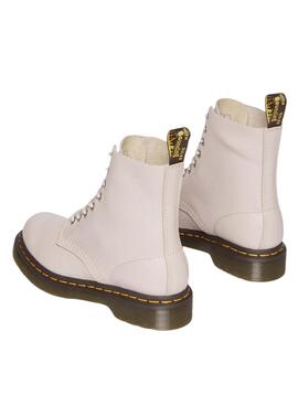 Botas Dr Martens 1460 Pascal Vintage Beige Mujer