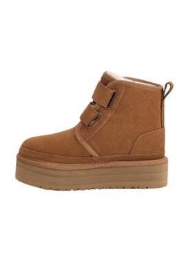 Botas UGG K Neumel Platform Marrón Para Niña