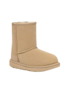 Botas UGG Classic II Mustard Beige para Niña