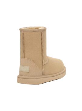 Botas UGG Classic II Mustard Beige para Niña