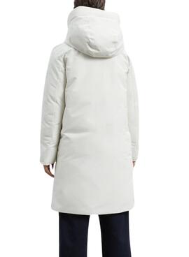 Chaqueta Ecoalf Makalu Blanco Para Mujer